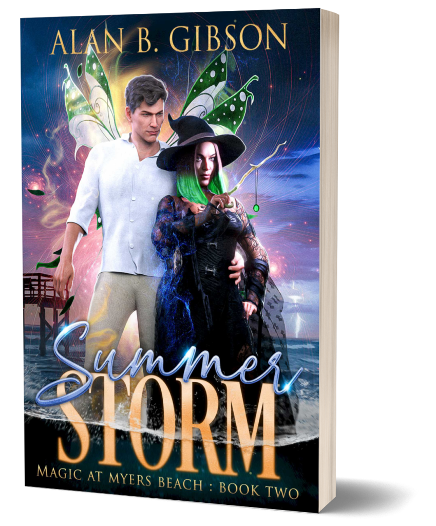 Summer Storm Book Front Cover in Color