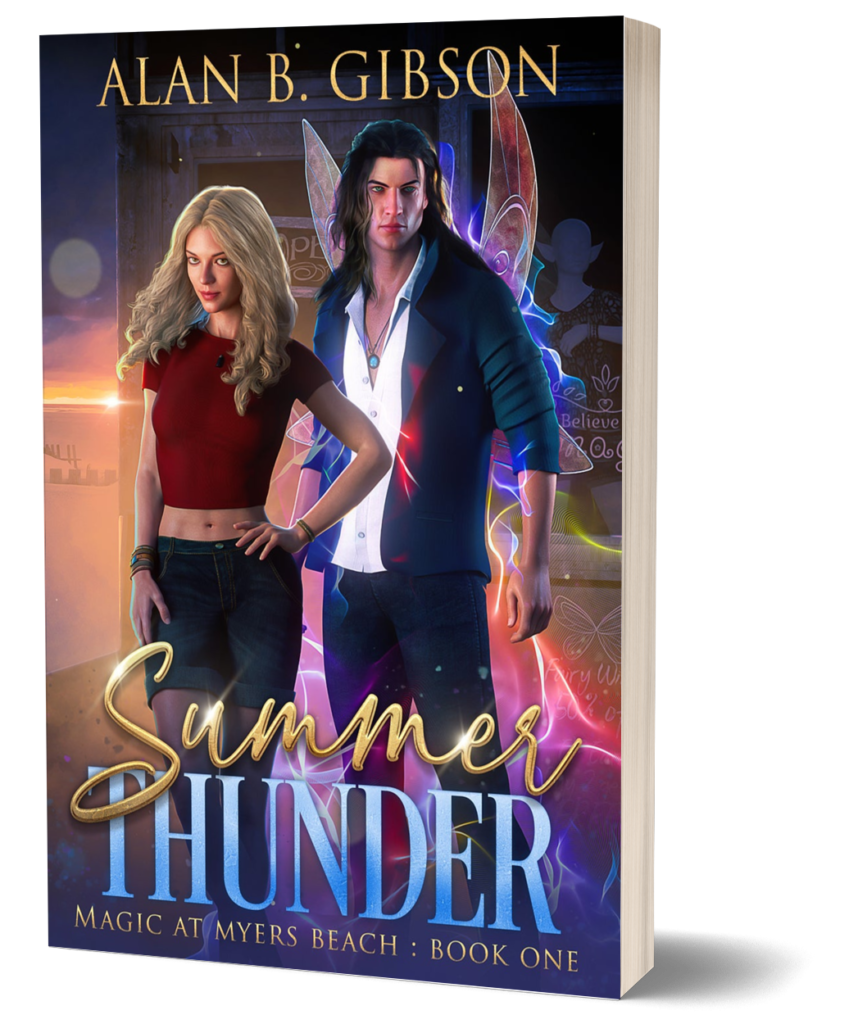 Summer Thunder Book Front Cover in Color