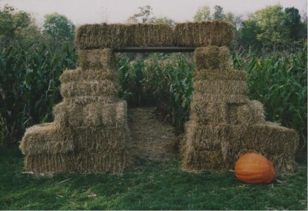 the Hay Bale entrance