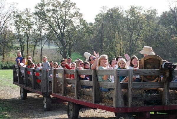 Those hayrides!