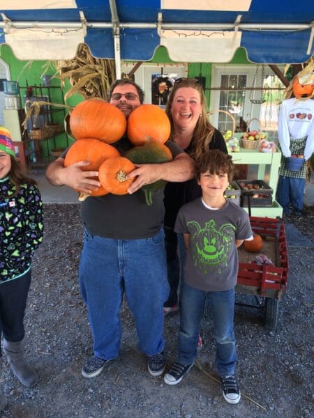 Everyone gets a pumpkin!